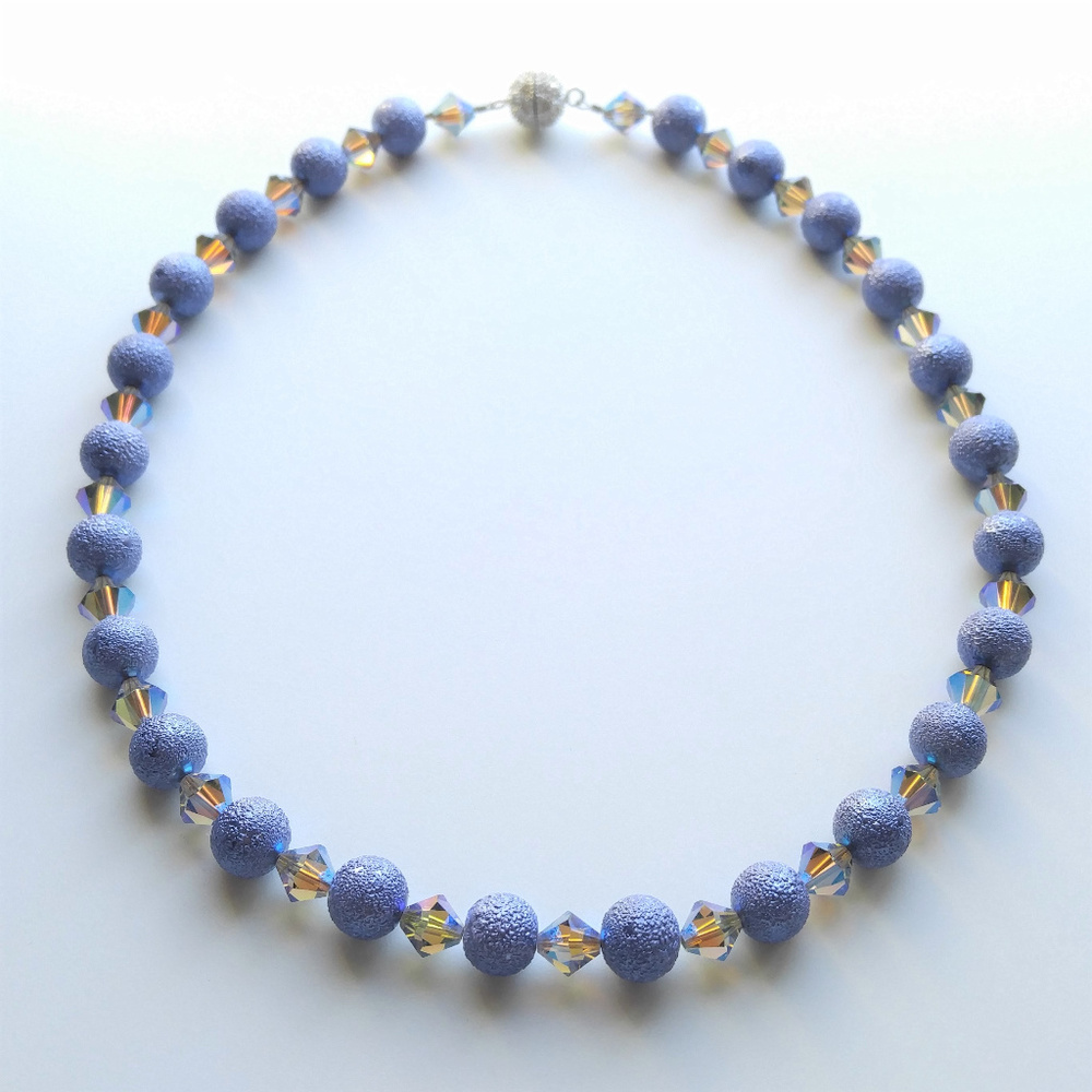 Handmade Swarovski Black Diamond AB2X Necklace - Picture 2 of 6